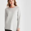 Knitwear WLane | W.Lane Diamante Trim Pullover Top