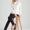 Knitwear NoniB | Noni B Split Cowl Neck Knitwear Jumper