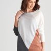 Knitwear Katies | Katies Long Sleeve Colourblock Knit