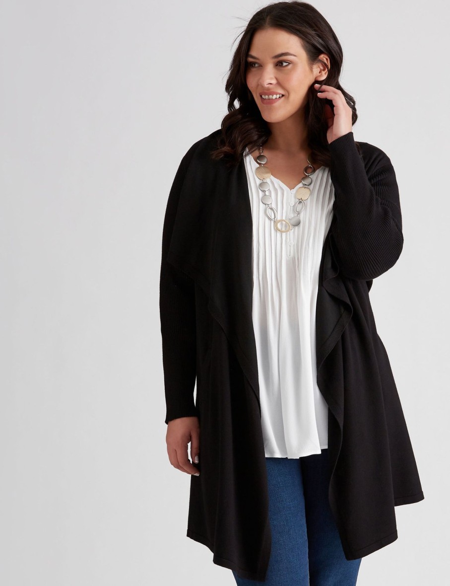 Knitwear Autograph | Autograph Belted Waterfall Cardi