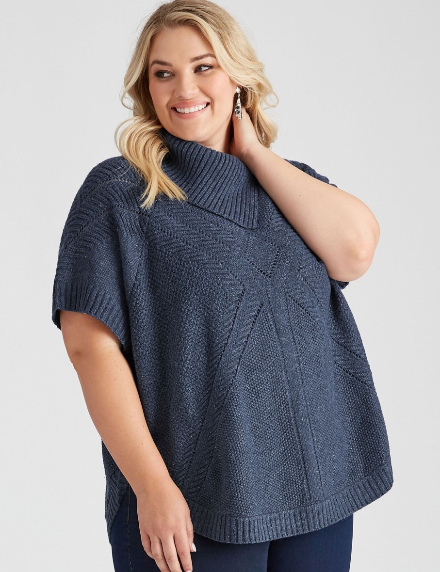 Knitwear Autograph | Autograph Open Neck Knitwear Poncho