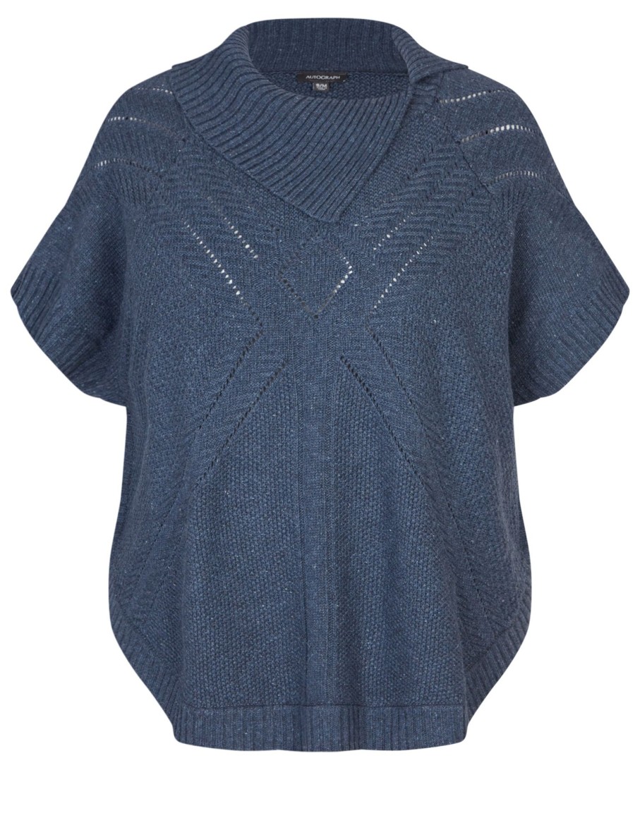 Knitwear Autograph | Autograph Open Neck Knitwear Poncho