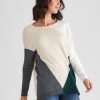 Knitwear Katies | Katies Long Sleeve Colourblock Knit