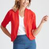 Knitwear Millers | Millers Elbow Sleeve Crop Cardigan