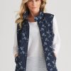 Outerwear Millers | Millers Sleeveless Printed Jersey Vest