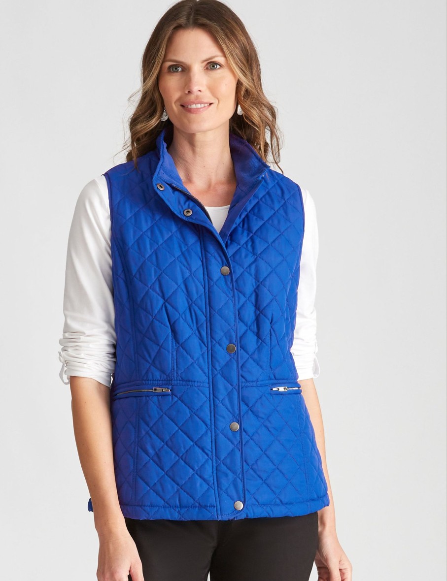 Outerwear WLane | W.Lane Quilted Sleeveless Puffer