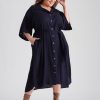 Dresses Beme | Beme Seersucker Tunic Dress