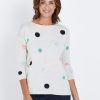 Knitwear WLane | W.Lane Multi Spot Pullover Top