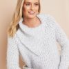 Knitwear WLane | W.Lane Side Button Boucle Jumper