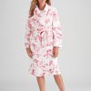 Sleepwear Millers | Millers Printed Coral Fleecy Robe