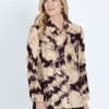 Tops NoniB | Noni B Long Sleeve Tie-Dye Shirt