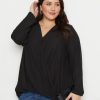 Tops Beme | Beme Twist Front Long Sleeve Top