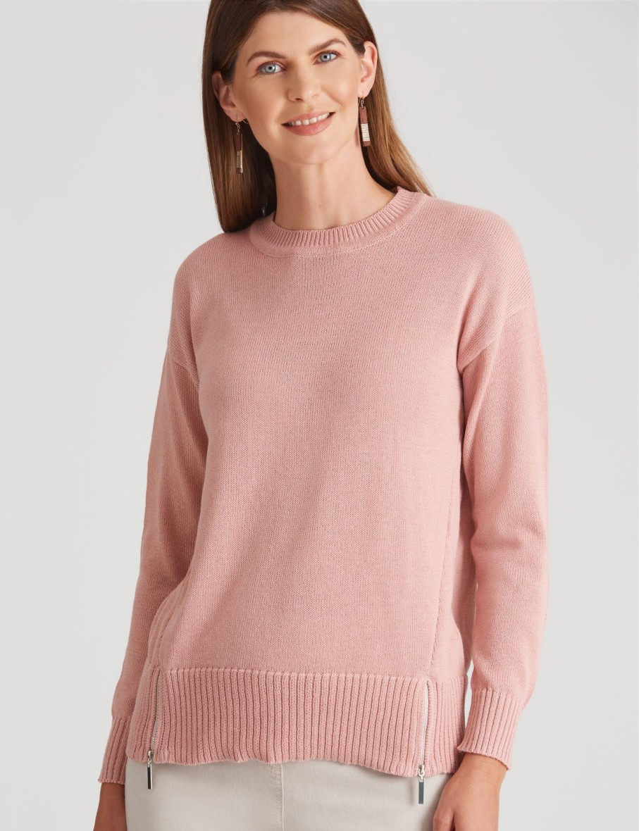 Knitwear WLane | W.Lane Zipped Detail Jumper