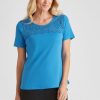 Tops NoniB | Noni B Short Sleeve Rib Top