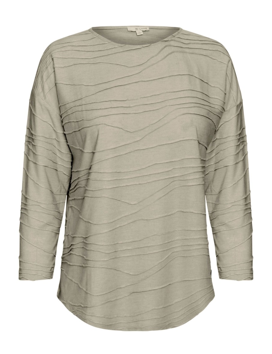 Tops WLane | W.Lane Wavy Textured Top