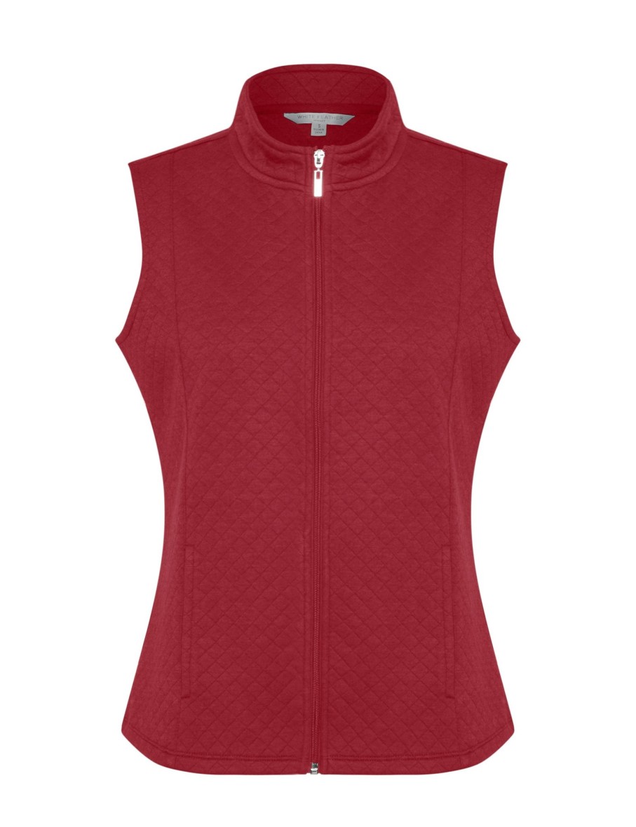 Outerwear NoniB | Noni B Quilted Fleece Vest