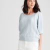 Knitwear Katies | Katies Cotton Pointelle Jumper