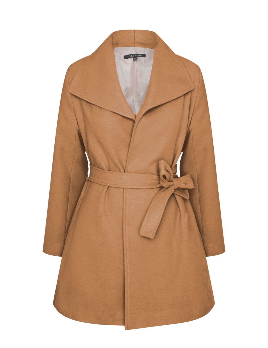 Outerwear NoniB | Noni B Melton Wrap Coat