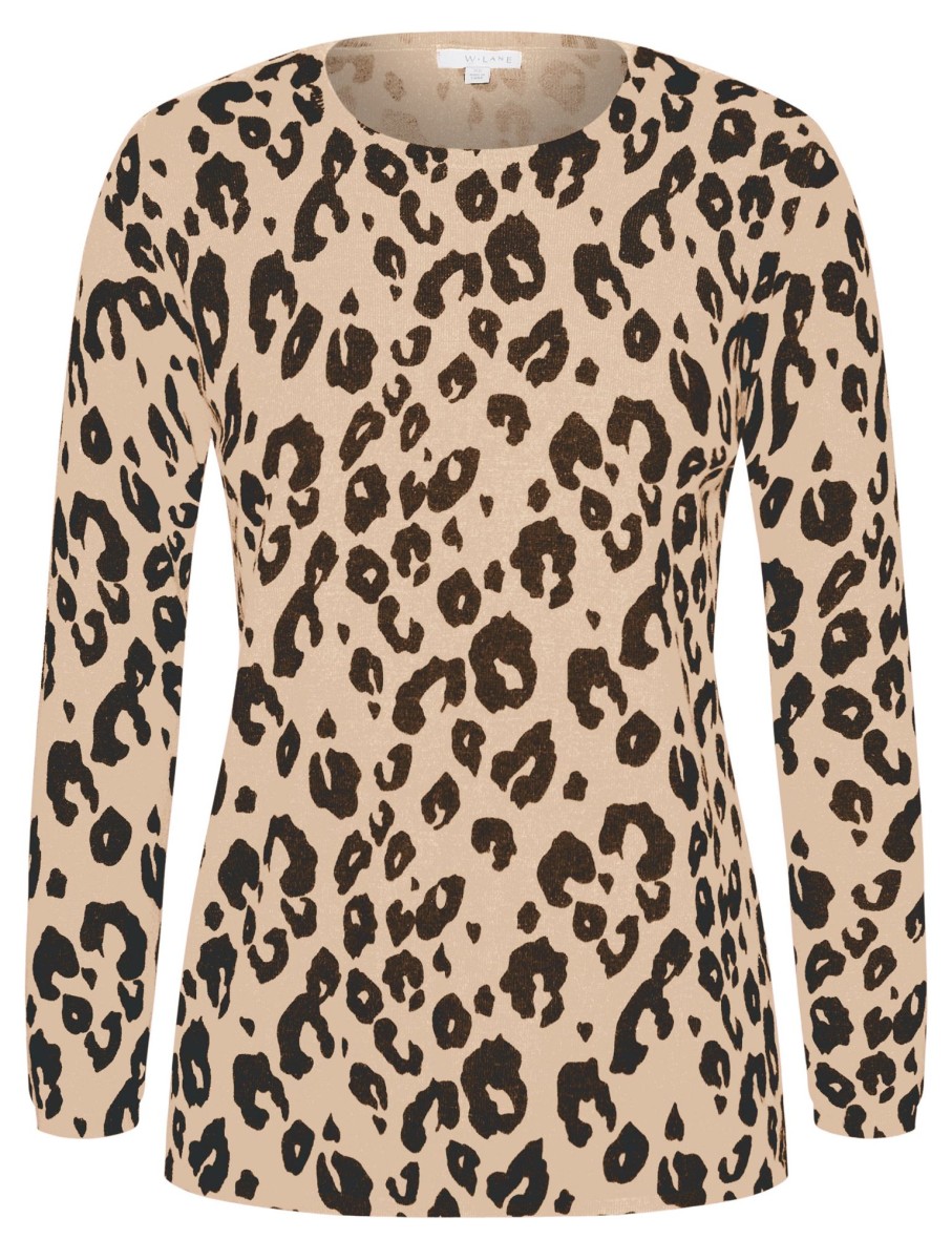 Knitwear WLane | W.Lane Leopard Knitwear Jumper