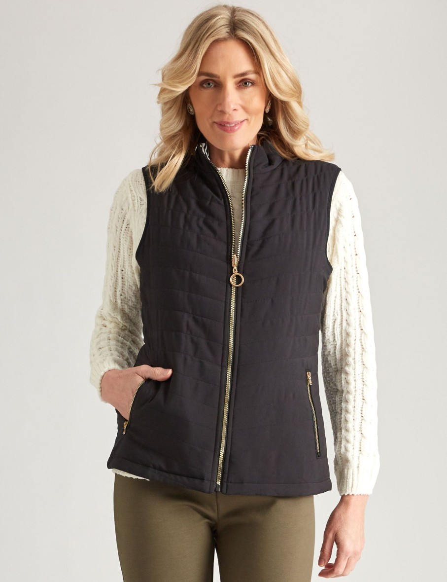 Outerwear NoniB | Noni B Reversible Vest