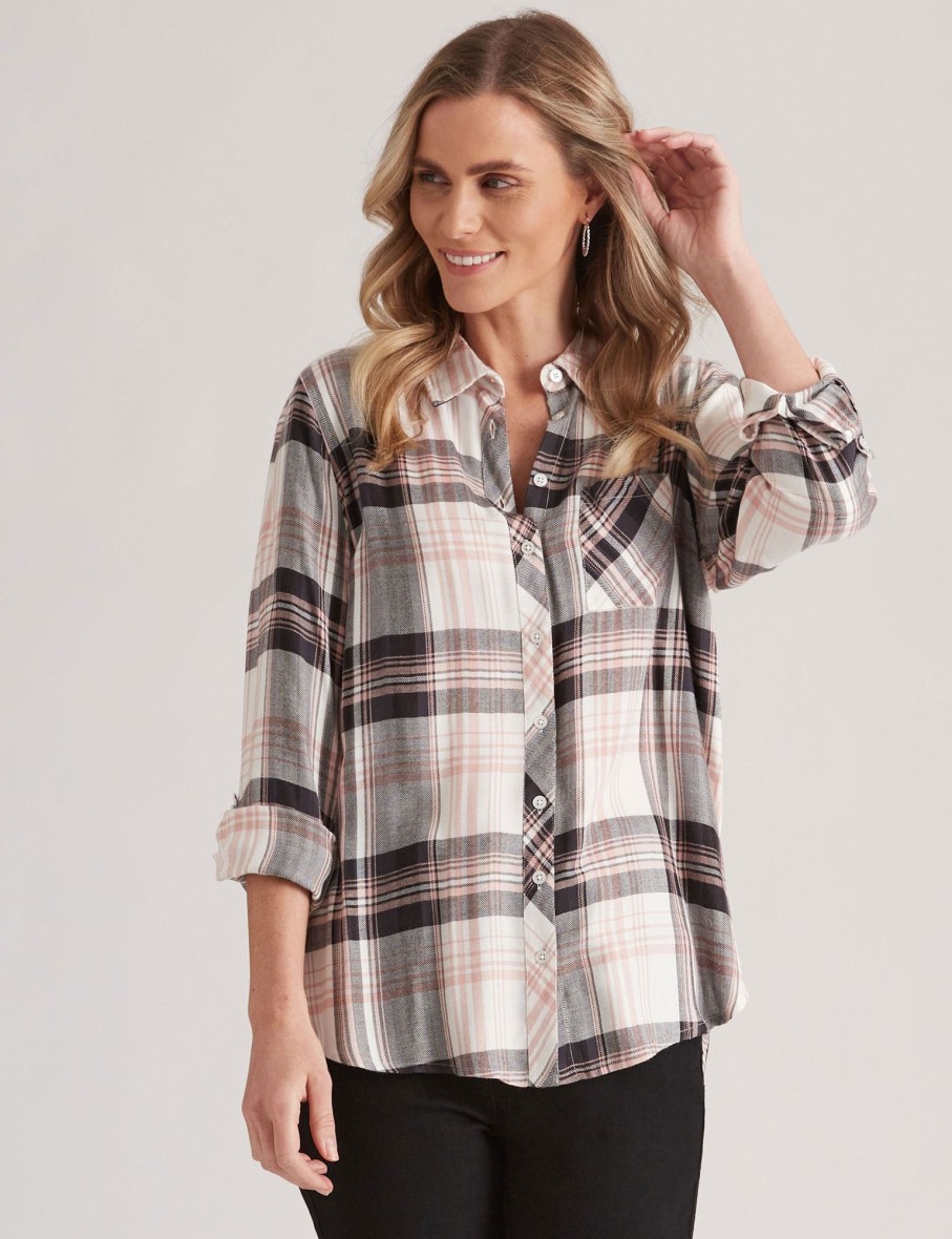 Tops Millers | Millers Tured Twill Check Shirt