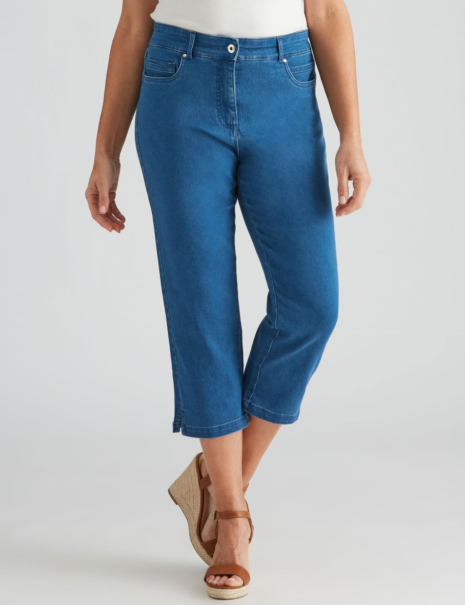 Bottoms Millers | Millers Crop 5 Pocket Jeans