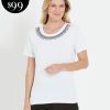 Tops NoniB | Noni B Short Sleeve Rib Top