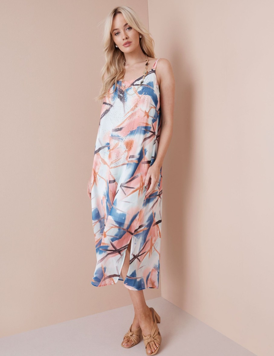 Dresses NoniB | Hotfix Printed Maxi Dress