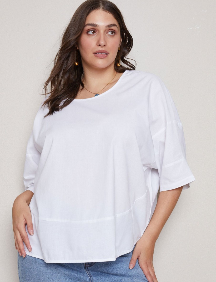 Tops Autograph | Autograph Linen Blend Dolman Sleeve Top