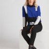 Knitwear NoniB | Noni B Colourblock High Neck Jumper