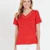 Tops NoniB | Noni B Short Sleeve Rib Top