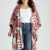 Outerwear Beme | Beme Elbow Sleeve Kimono