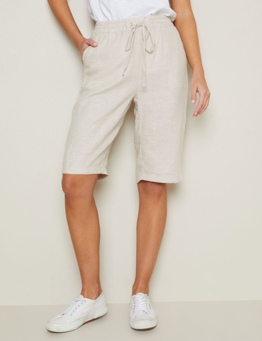 Bottoms WLane | W.Lane Linen Shorts