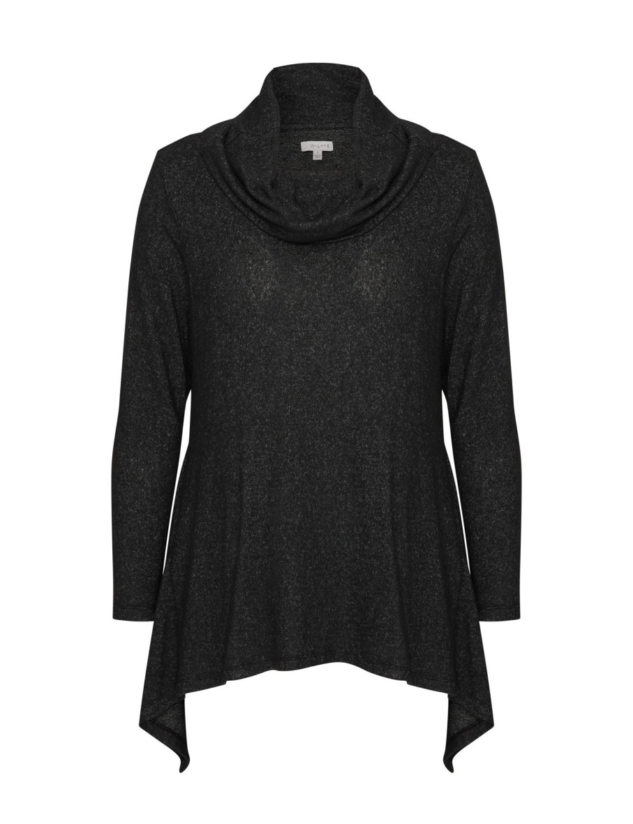 Tops WLane | W.Lane Cowl Neck Brushed Knitwear Top