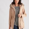 Outerwear Katies | Katies Fleece Lined Anorak