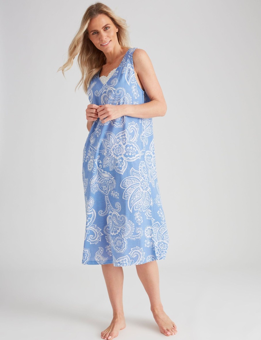 Sleepwear Millers | Millers Sleeveless Print Nightie