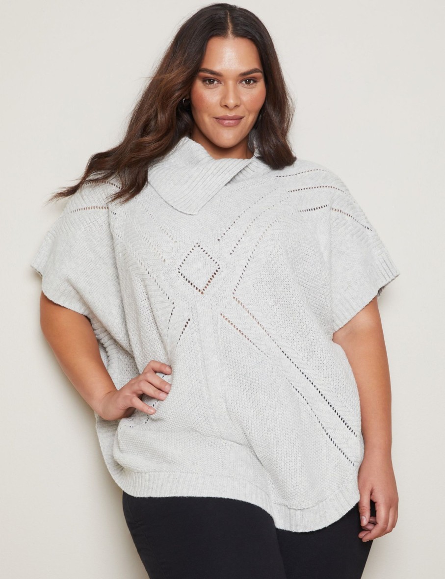 Knitwear Autograph | Autograph Open Neck Knitwear Poncho