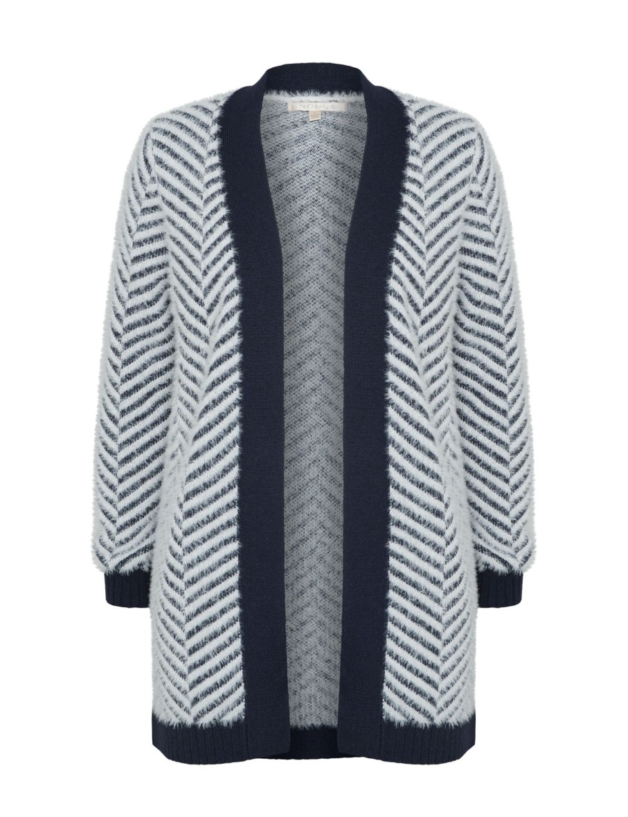 Knitwear NoniB | Noni B Fluffy Knitwear Cardigan