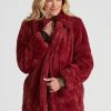 Outerwear LizJordan | Liz Jordan E2E Faux Fur Short Coat