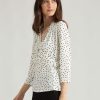 Tops NoniB | Noni B Polka Dot Wrap Top