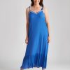 Dresses Millers | Millers Crinkle Embroidered Maxi Dress