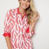 Tops WLane | W.Lane Printed Cotton Shirt